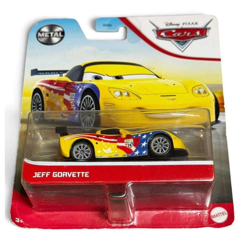 Disney Pixar Cars Jeff Gorvette Metal Diecast Mattel GBY03 New Sealed